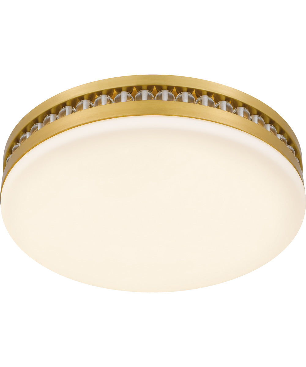 Quoizel Flush Mount Medium Flush Mount Brushed Gold