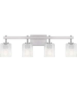 Brenthouse Extra Large 4-light Bath Light Brushed Nickel