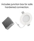 Brilli 4"W "Get in Sync" Color Tunable LED Recessed Canless Downlight Flush Mount Light Fixture