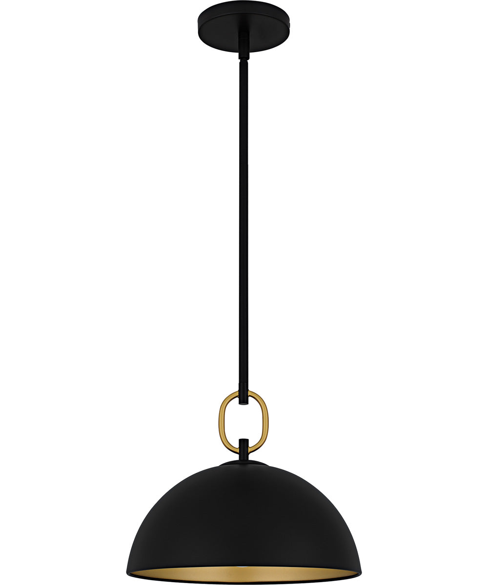 Cleo 1-light Pendant Matte Black