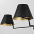 Bliss 4-light Chandelier Matte Black