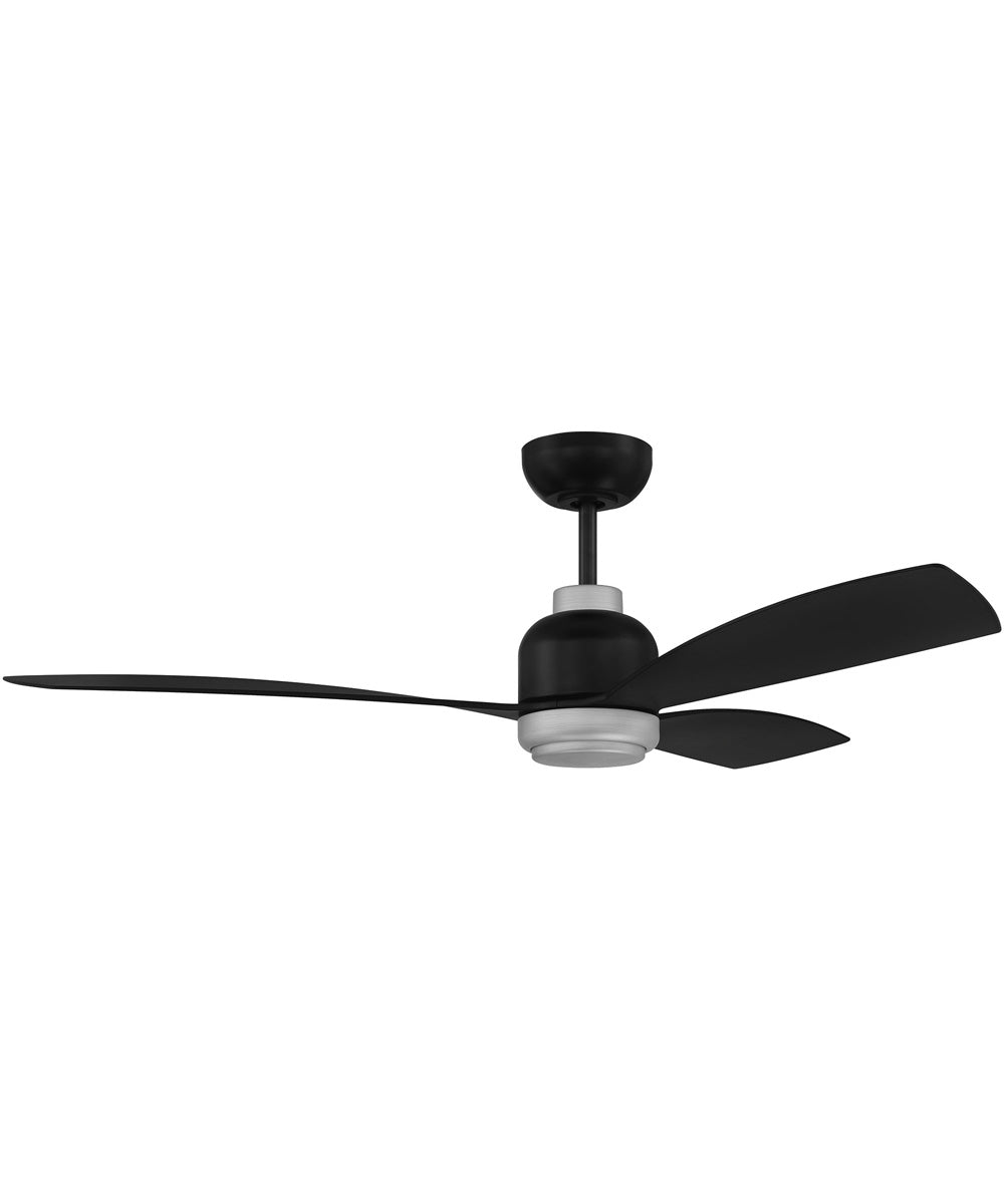 Donovan 1-Light Fan Flat Black
