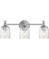 Swirl 3-Light Bath Vanity Satin Nickel