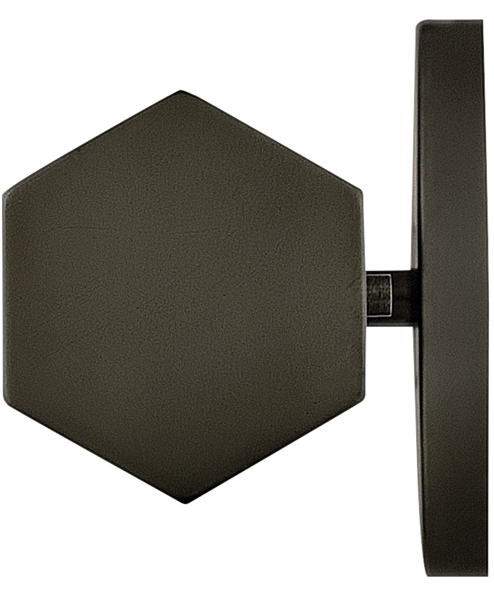 Facet LED-Light Extra Large LED Vanity in Black Oxide