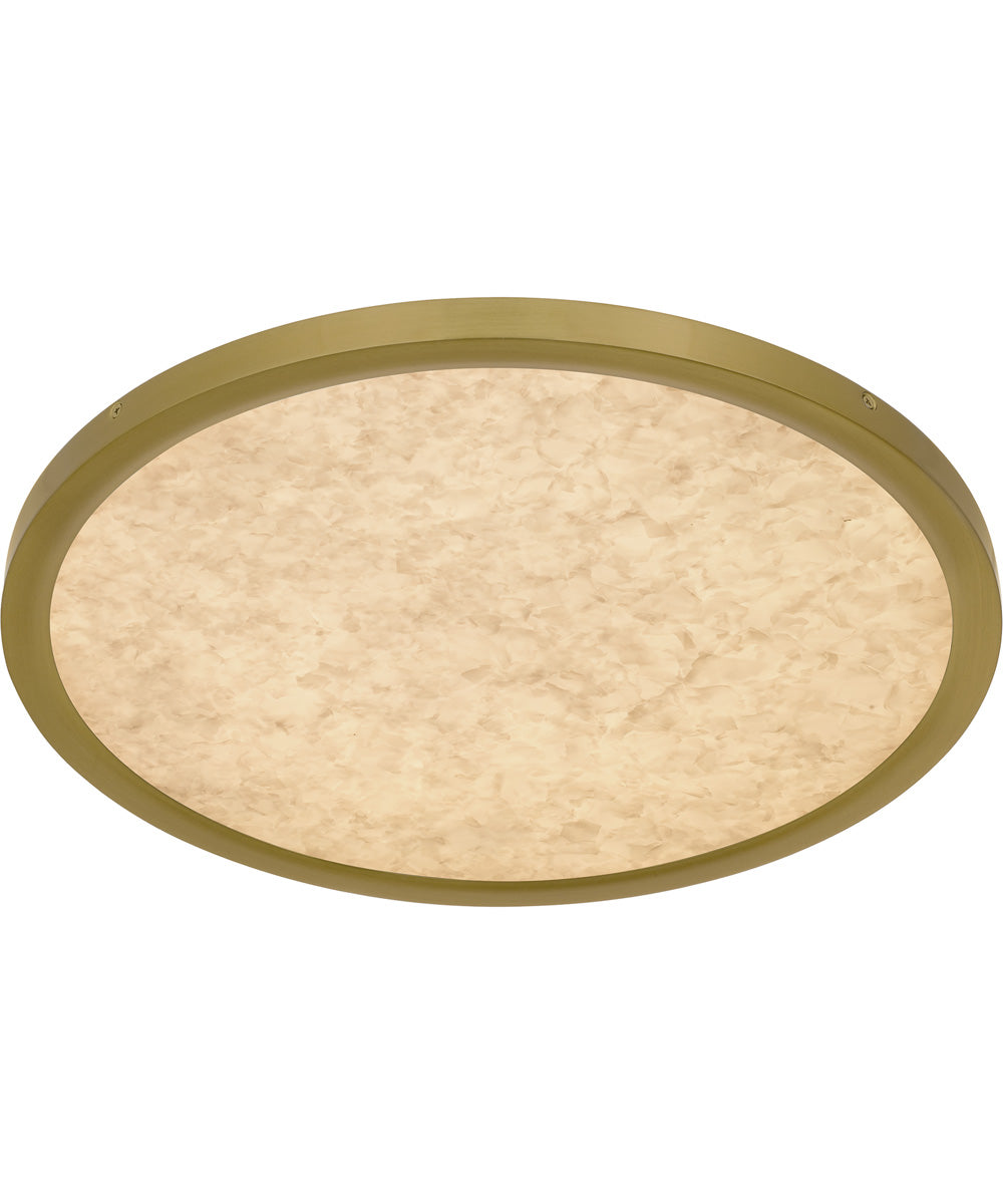 Outskirts Large Flush Mount Brushed Gold