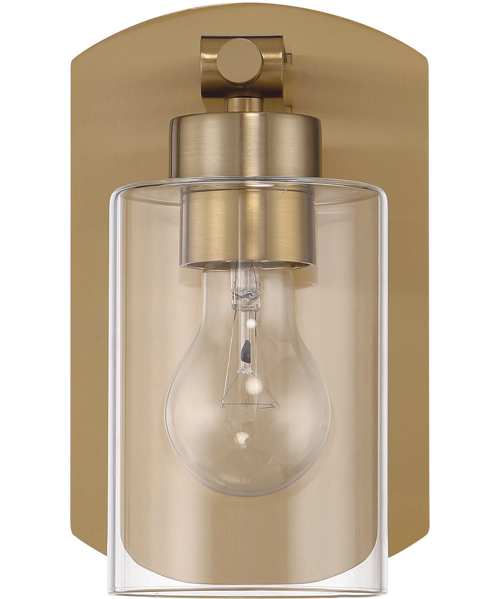 Hendrix 1-Light Lighting Satin Brass