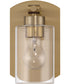 Hendrix 1-Light Lighting Satin Brass