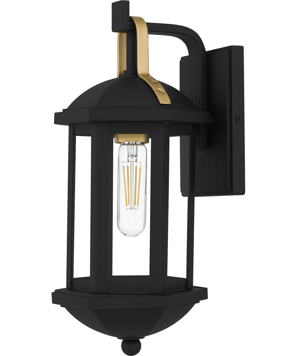 Crestfield Small 1-light Outdoor Wall Light Matte Black