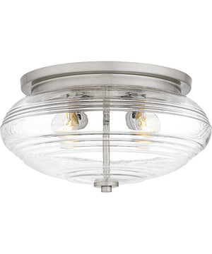 Quoizel Flush Mount Medium 4-light Flush Mount Brushed Nickel