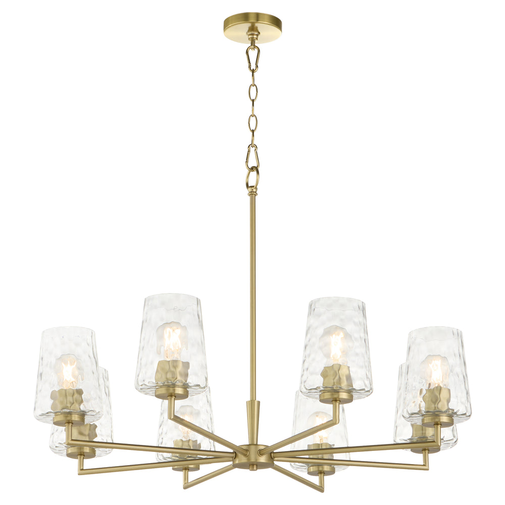 Goodwin Chandelier Aged Brass