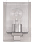 McClane 1-Light Lighting Brushed Polished Nickel