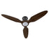 56" Veleta 1-light LED Ceiling Fan Matte Black