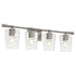 Goodwin 4-light Bath Vanity Light Satin Nickel