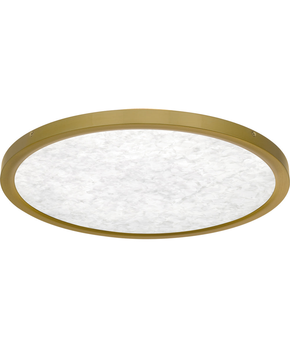 Outskirts Large Flush Mount Brushed Gold