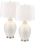 Junia 28'' High 1-Light Table Lamp - Set of 2 White