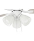 Wheeler 52 3-Light  3-Light Fan White