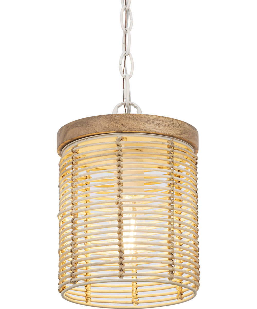 Vannerie 1-Light Large Pendant Ecru