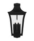 Quentin Large 4-light Outdoor Wall Light Earth Black