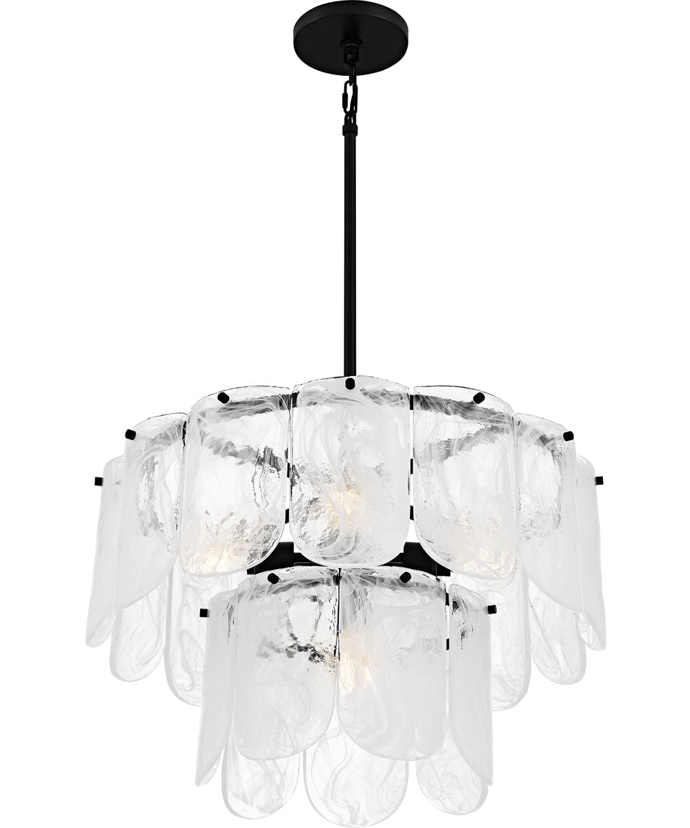 Cassidy Large 5-light Pendant Matte Black