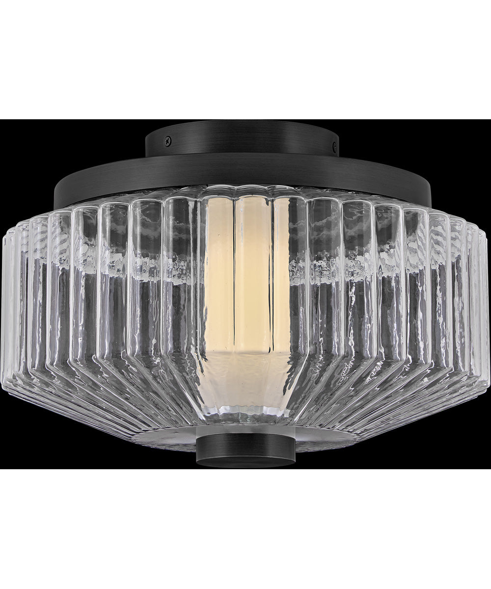 Reign LED-Light Small LED Flush Mount in Black