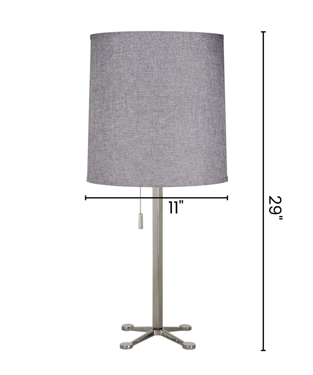 OPEN BOX Ascent 1 Light Table Lamp in Polished Chrome TT5230-26 by Trend Lighting