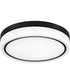 Quoizel Flush Mount Medium Flush Mount Matte Black