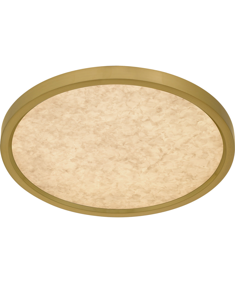 Outskirts Medium Flush Mount Brushed Gold