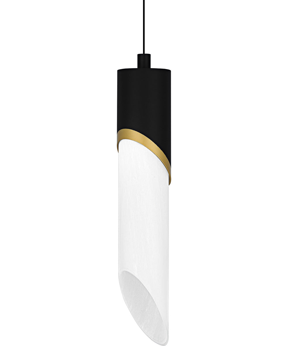 Alys Small 1-light Mini Pendant Matte Black