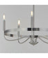 Frankie 5-Light Chandelier Satin Nickel