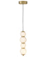 Trigo LED-Light Extra Small Pendant in Lacquered Brass