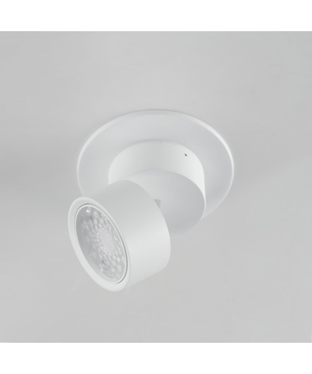 Swinger Mini Adjustable LED Flush Mount White