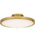 Quoizel Semi-Flush Mount Medium Semi Flush Mount Brushed Gold