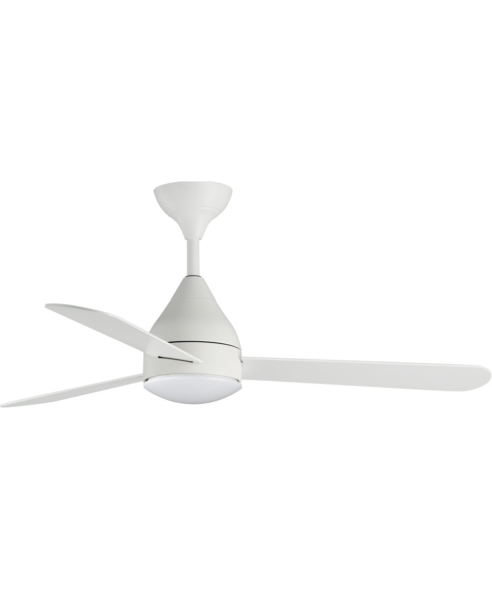 Selene 52 inch 3-Blade Fan With LED Light Kit White