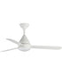 Selene 52 inch 3-Blade Fan With LED Light Kit White