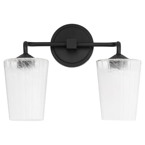 Providence 2-light Bath Vanity Light Matte Black