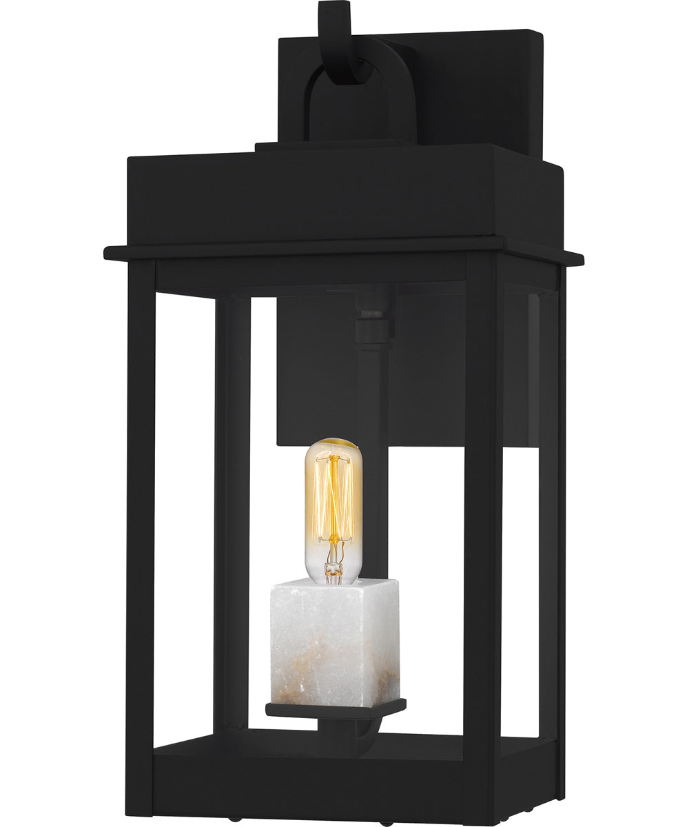 Carmen Small 1-light Outdoor Wall Light Matte Black