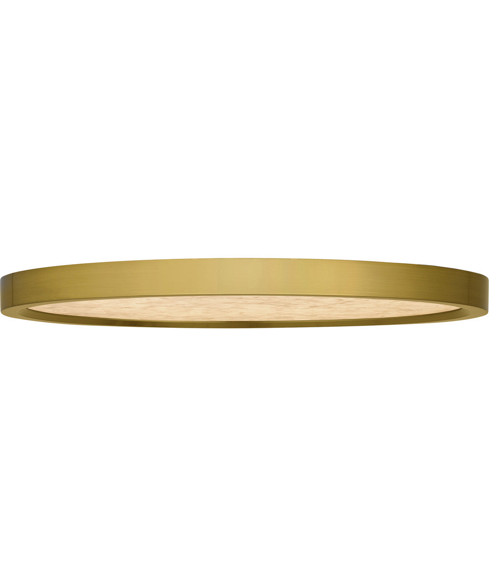 Outskirts Medium Flush Mount Brushed Gold