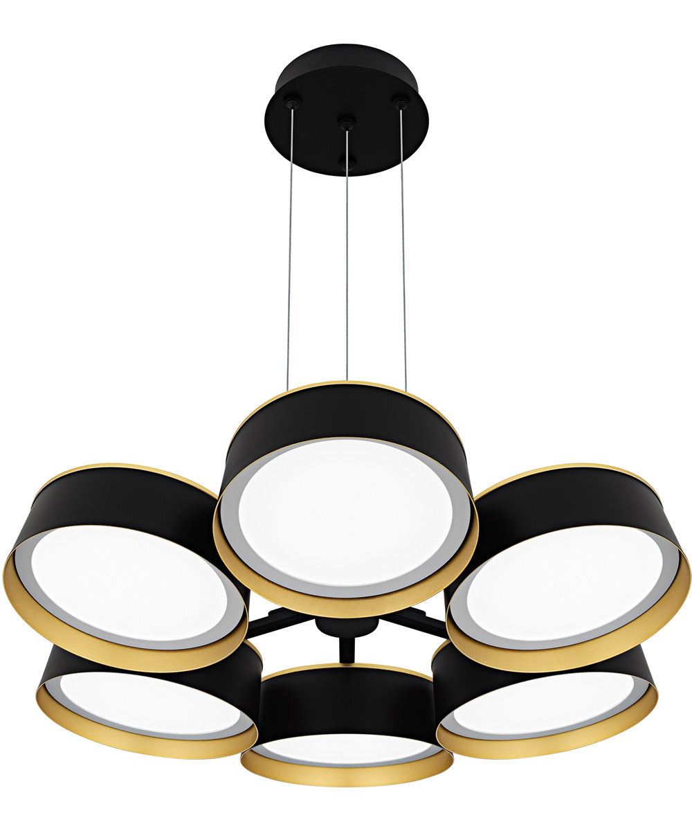 Byrnes  Chandelier Matte Black