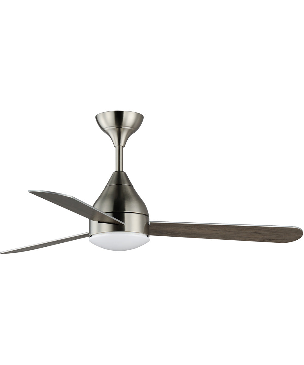 Selene 52 inch 3-Blade Fan With LED Light Kit Satin Nickel