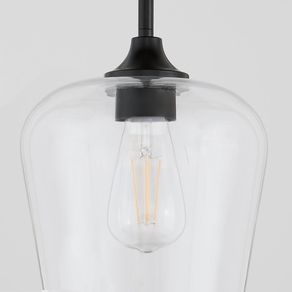 Raymond 1-light Pendant Matte Black