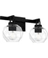 Celina Medium 2-light Bath Light Matte Black