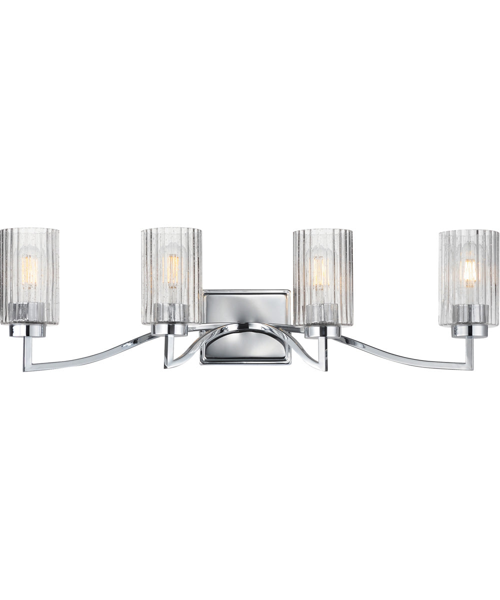 Rigata 4-Light Bath Vanity Polished Nickel