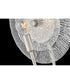 Rene 1-Light Medium Single Light Sconce in Glacial