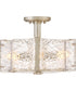 Florian 4-Light Medium Semi-Flush Mount in Glacial