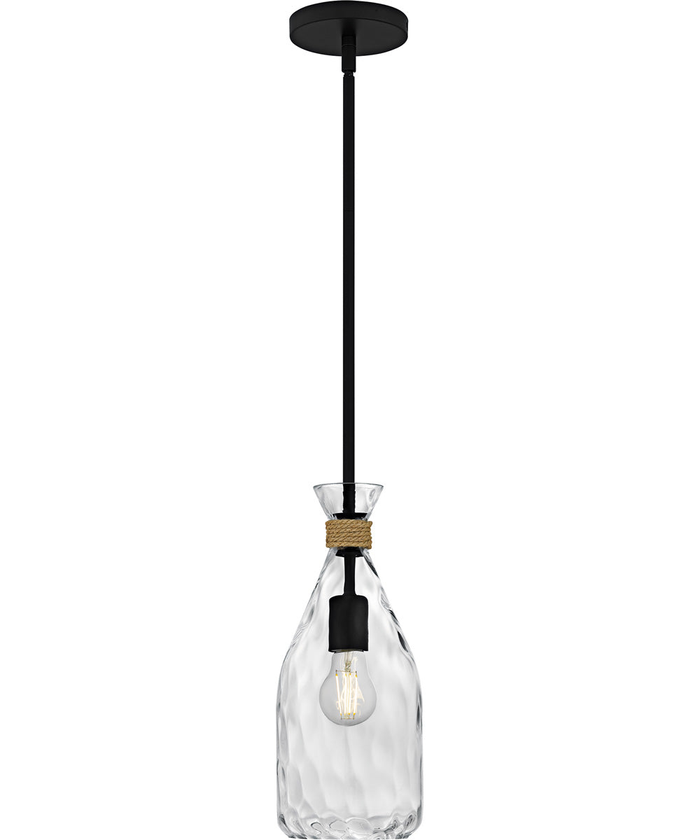 Quoizel Piccolo Pendant Small 1-light Mini Pendant Matte Black