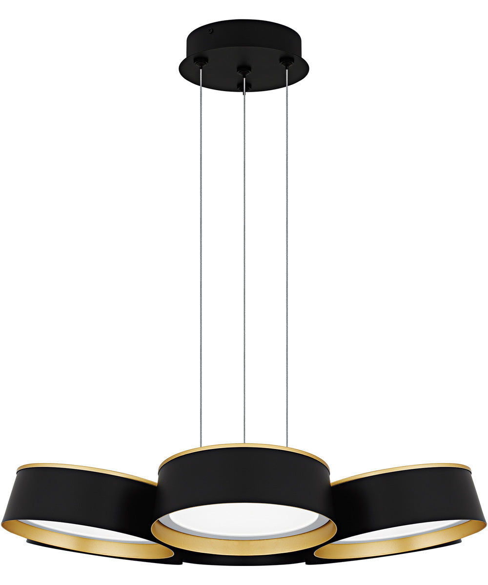 Byrnes  Chandelier Matte Black