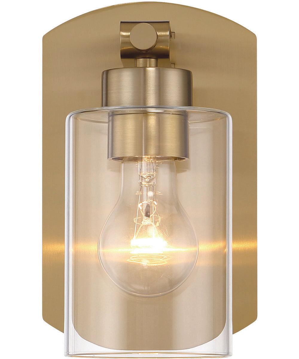 Hendrix 1-Light Lighting Satin Brass