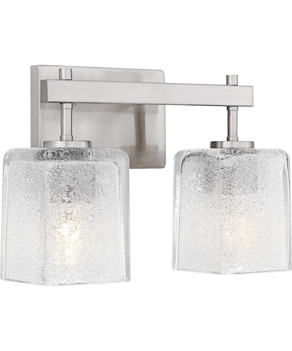 Brenthouse Medium 2-light Bath Light Brushed Nickel