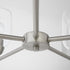 Wallinger 5-light Chandelier Satin Nickel