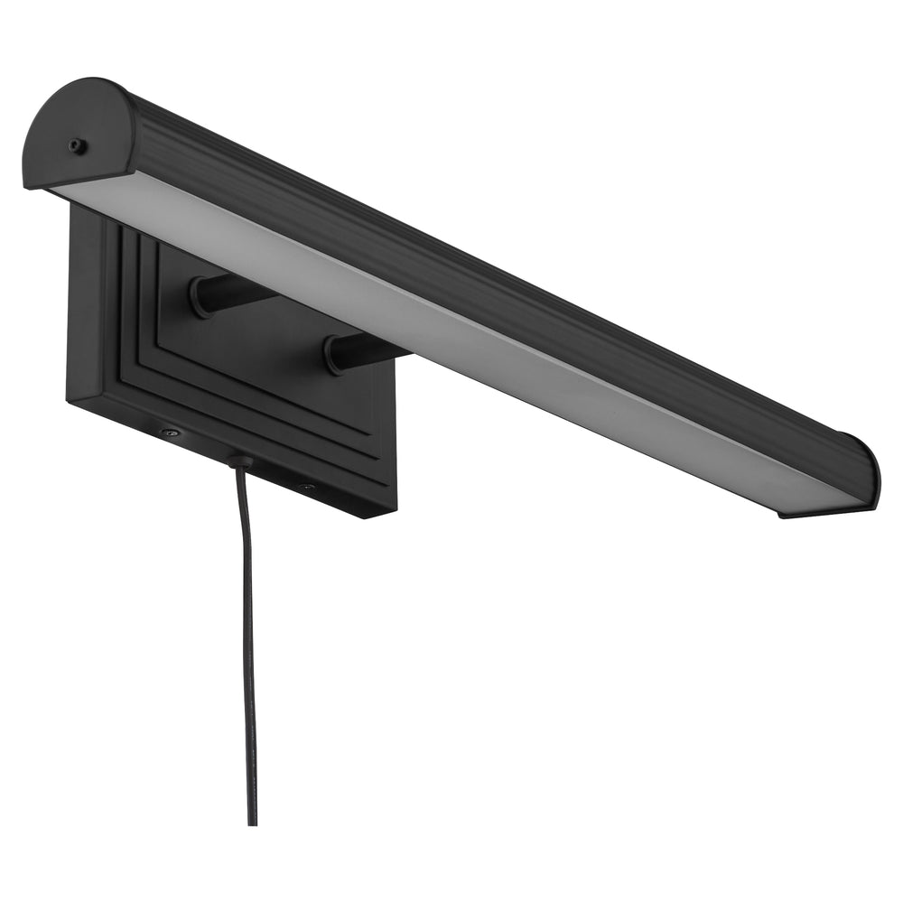 Sunset 2-light Wall Mount Light Fixture Matte Black